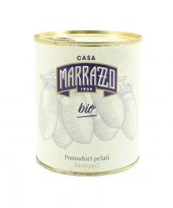 Casa Marrazzo Peeled Organic Tomatoes 800g Tinned Tomatoes & Veg