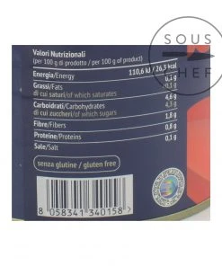 Ingredients Casa Marrazzo Whole Grilled Hand-Peeled Peppers In Brine 420g 8 Ingredients Casa Marrazzo Whole Grilled Hand-Peeled Peppers In Brine 420g