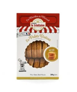 Biscuiterie La Trinitaine Pure Butter Breton Palets 280g Ingredients