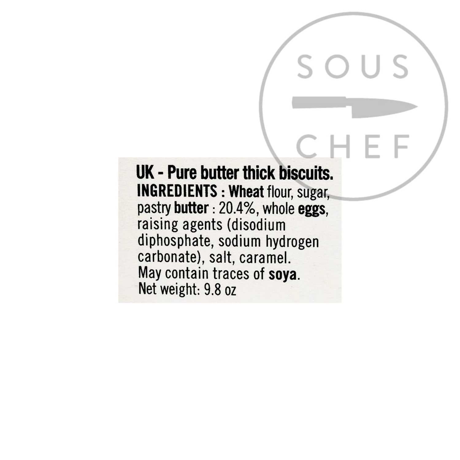 Biscuiterie La Trinitaine Pure Butter Breton Palets 280g Ingredients 4 Biscuiterie La Trinitaine Pure Butter Breton Palets 280g Ingredients