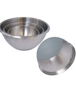 Cookware De Buyer Hemisphere Mixing Bowl With Silicone Base 16cm