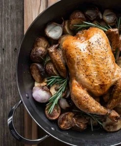 De Buyer Mineral B Country Frying Pan With 2 Handles 32cm Cookware