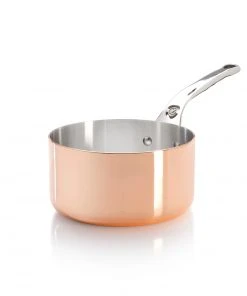 Cookware De Buyer Inocuivre Copper Saucepan With Stainless Steel Handle