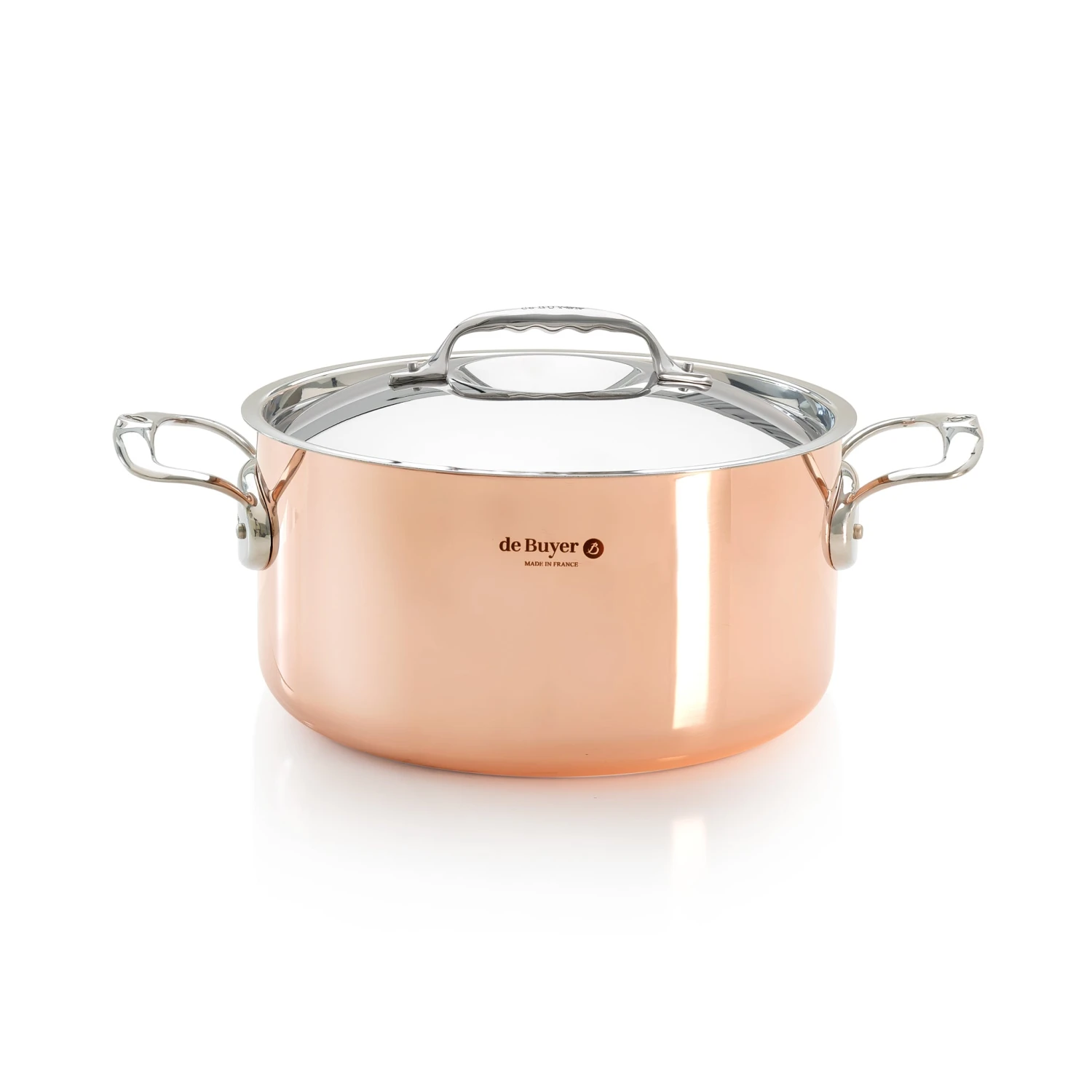 Cookware De Buyer Inocuivre Copper Stockpot 24cm 3 Cookware De Buyer Inocuivre Copper Stockpot 24cm