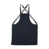 Dutchdeluxes Canvas Suspender Apron In Dark Blue