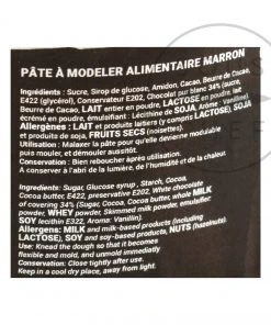 Deco Relief Chocolate Plastique - Modelling Chocolate 500g