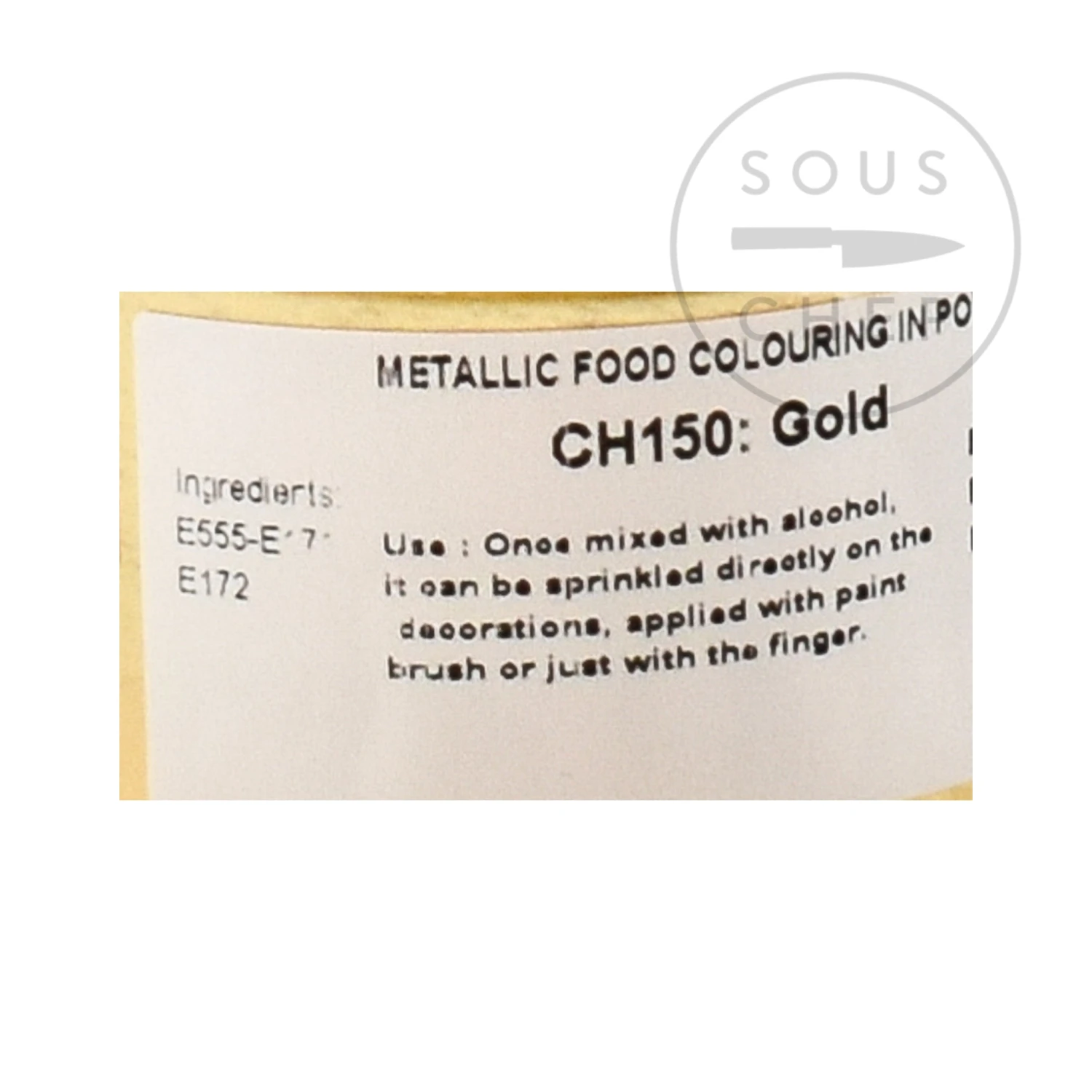 Deco Relief Edible Gold Shimmer Dust 25g Ingredients 7 Deco Relief Edible Gold Shimmer Dust 25g Ingredients