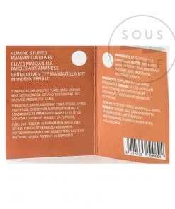 Ole Olives Manzanilla Olives Stuffed With Almond 580g