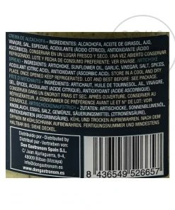 Garden Delights Artichoke Paste 190g Ingredients