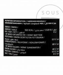 Ingredients Lakrids Liquorice 3 - Red 150g