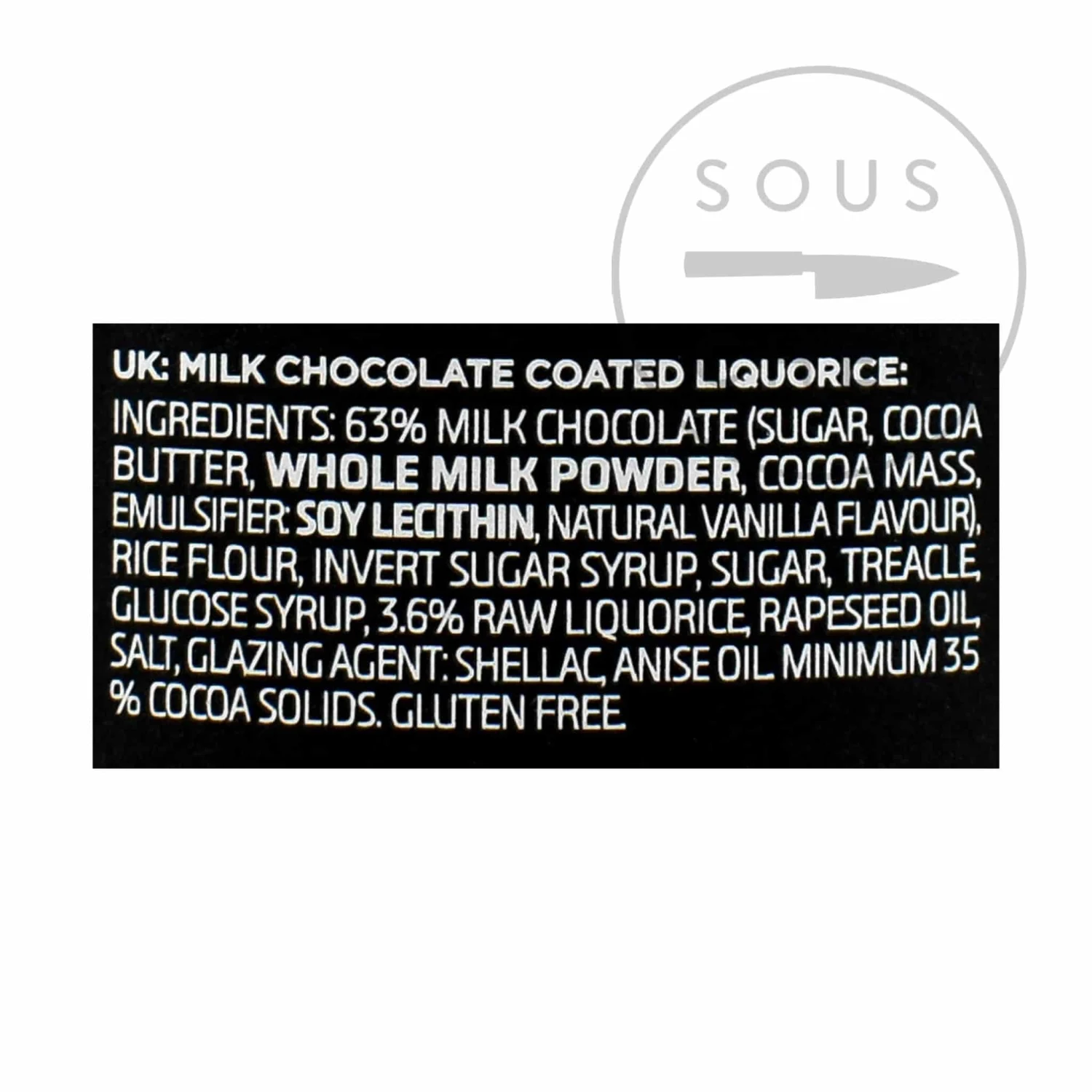 Lakrids Liquorice A - Chocolate Coated Liquorice 125g 6 Lakrids Liquorice A - Chocolate Coated Liquorice 125g