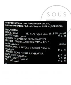 Lakrids Liquorice B - Passion Fruit & Chocolate 125g Ingredients 14 Lakrids Liquorice B - Passion Fruit & Chocolate 125g Ingredients
