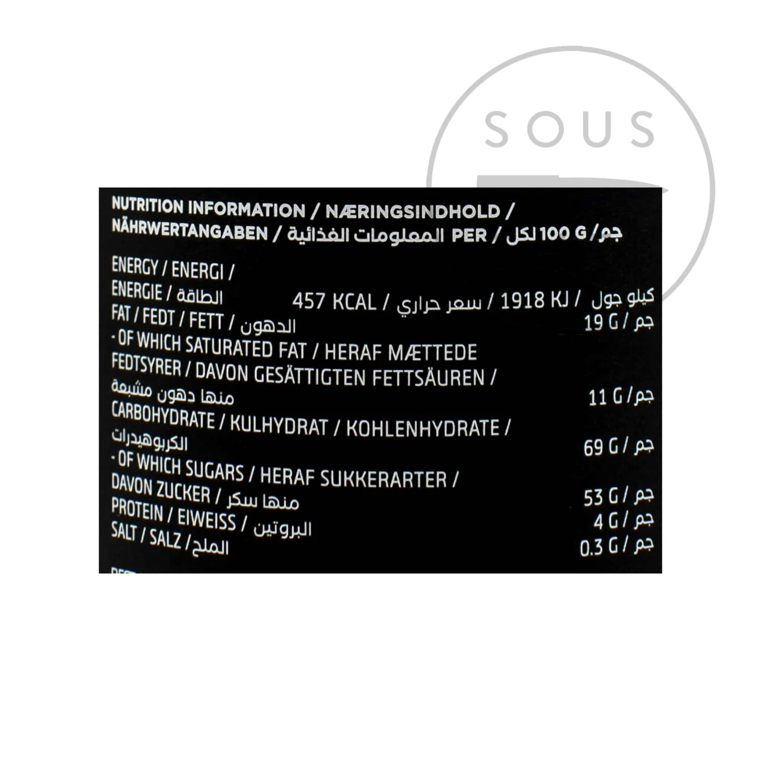 Lakrids Liquorice B - Passion Fruit & Chocolate 125g Ingredients 8 Lakrids Liquorice B - Passion Fruit & Chocolate 125g Ingredients