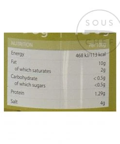 Jose Lou Ingredients Whole Gordal Olives 260g