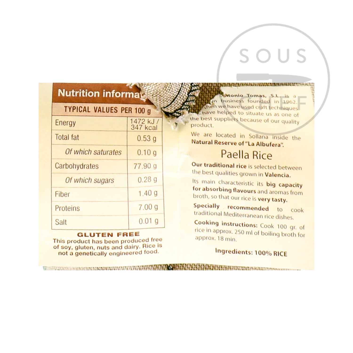 La Cuna Bahia Paella Rice 5 La Cuna Bahia Paella Rice