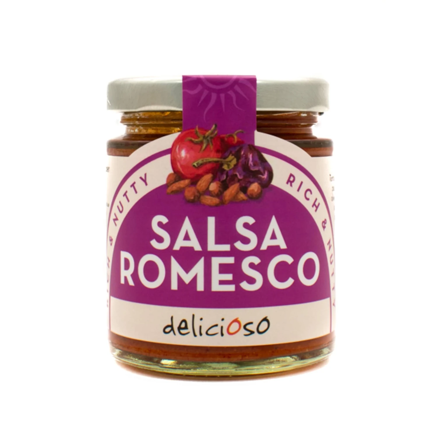 Delicioso Salsa Romesco 165g 3 Delicioso Salsa Romesco 165g