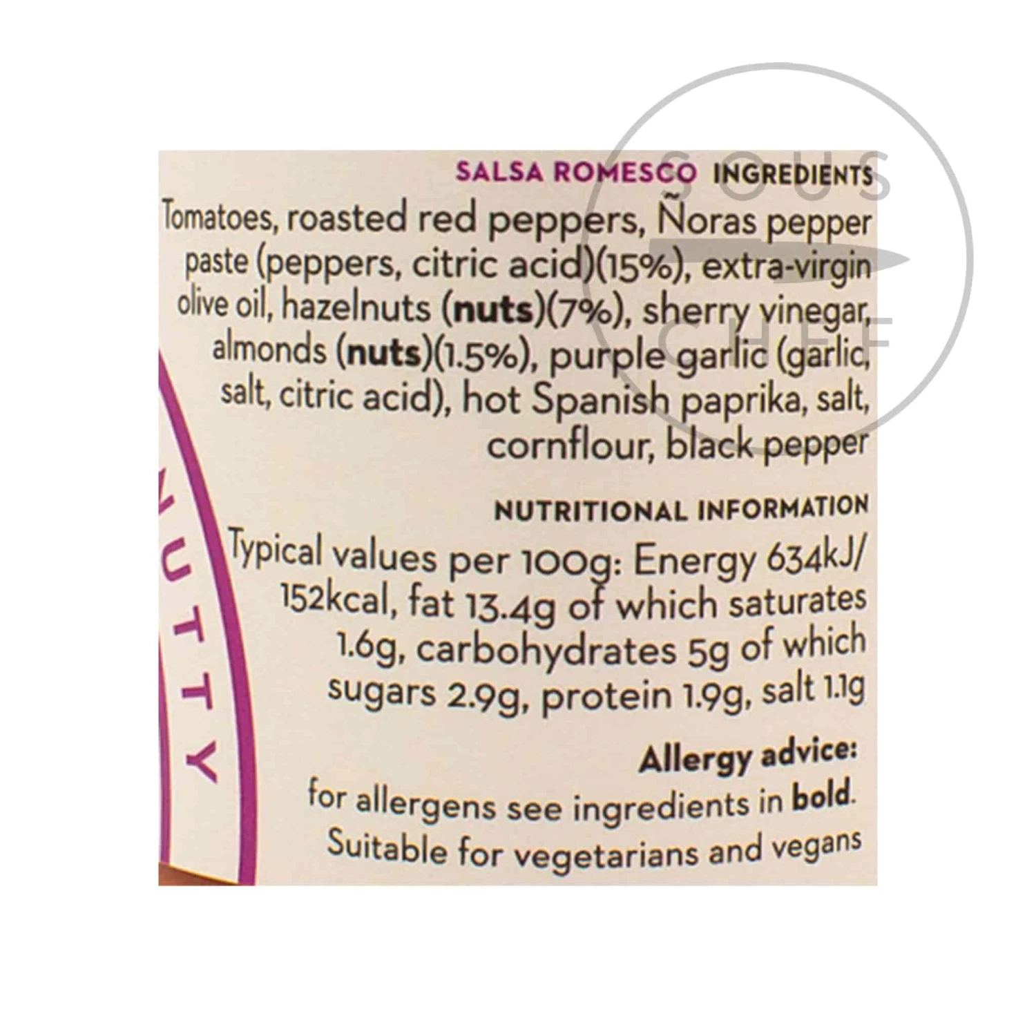 Delicioso Salsa Romesco 165g 4 Delicioso Salsa Romesco 165g