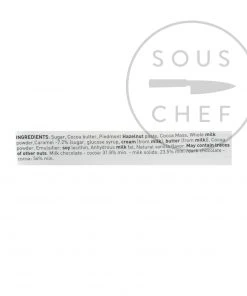Ingredients Venchi Nougatine Chocolate Cigar 100g