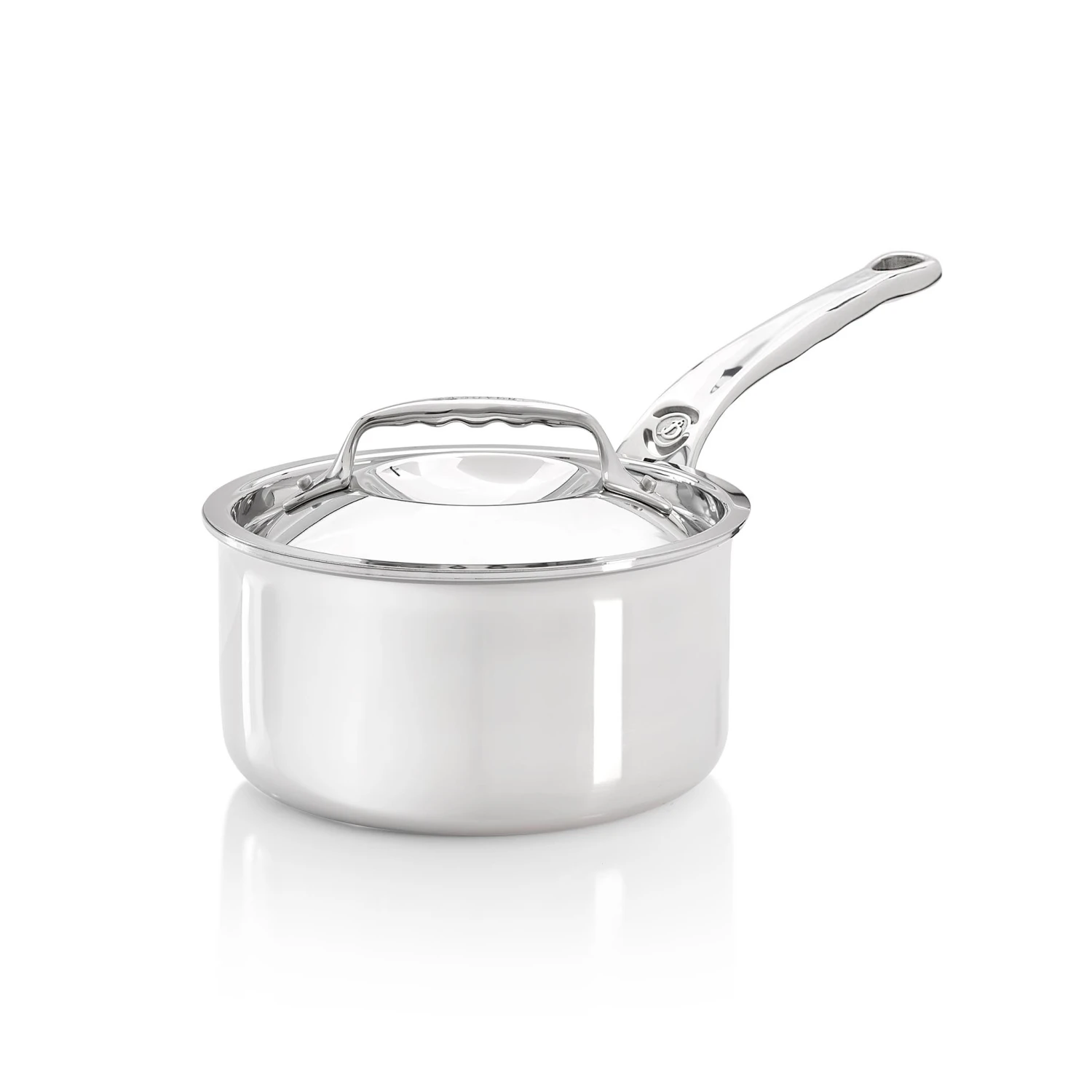 Cookware De Buyer Affinity Stainless Steel Saucepan With Lid 18cm 3 Cookware De Buyer Affinity Stainless Steel Saucepan With Lid 18cm