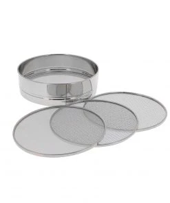 De Buyer Stainless Steel Sieve With Interchangeable Mesh