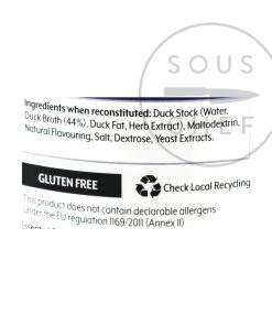 Essential Cuisine Duck Glace 600g Ingredients