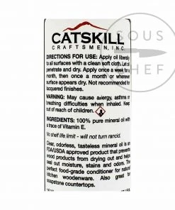 Catskills Mineral Oil For Chopping Boards 227ml Cookware