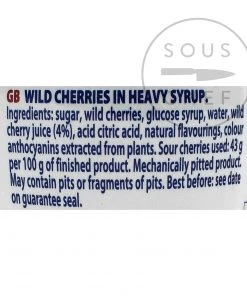 Ingredients Fabbri Amarena Cherries In Syrup 230g