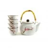 Kiji Stoneware & Ceramics Pink Sakura Tea Set 800ml