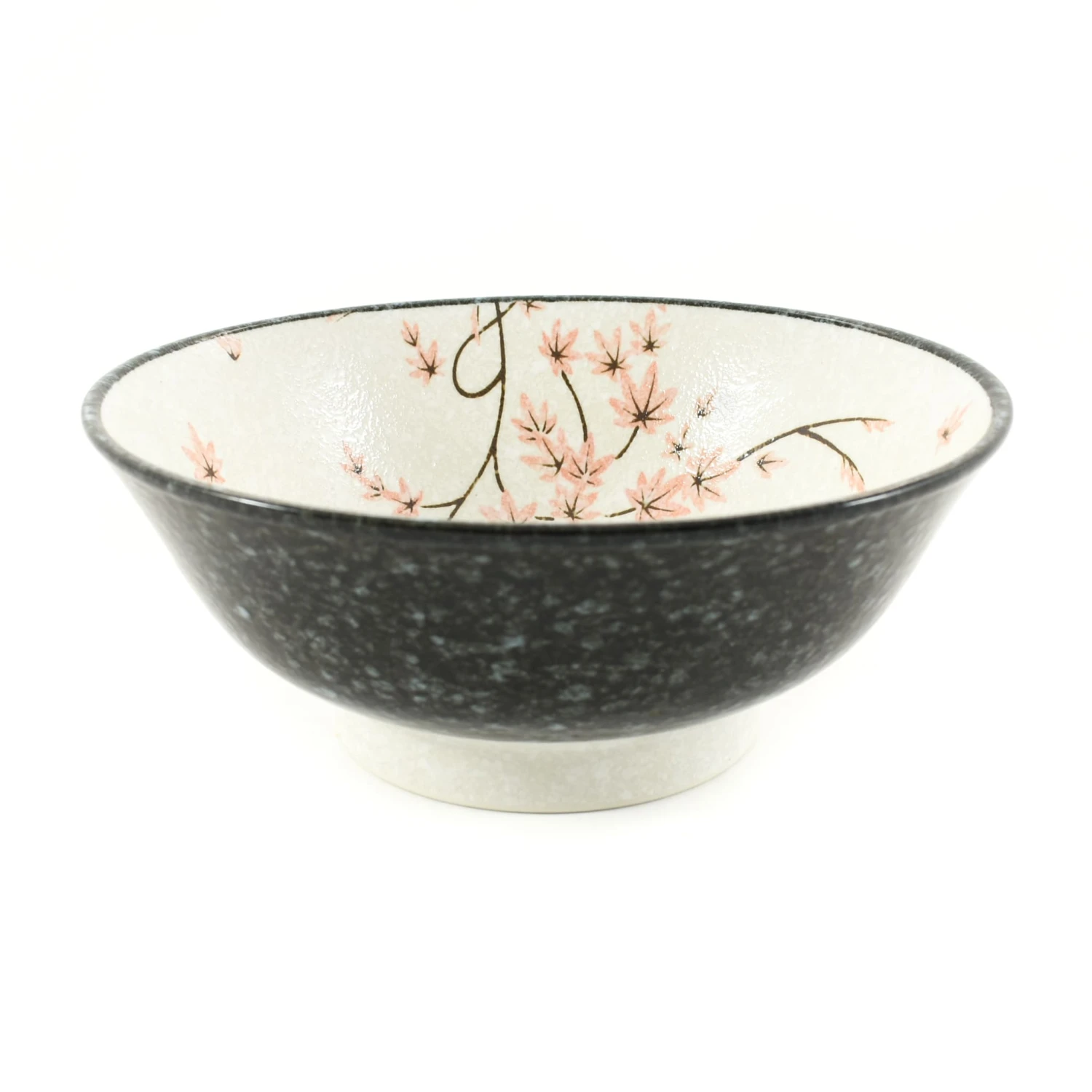 Kiji Stoneware & Ceramics Maple Leaf Ramen Bowl Tableware 4 Kiji Stoneware & Ceramics Maple Leaf Ramen Bowl Tableware