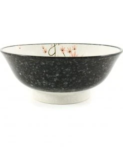 Kiji Stoneware & Ceramics Maple Leaf Ramen Bowl Tableware