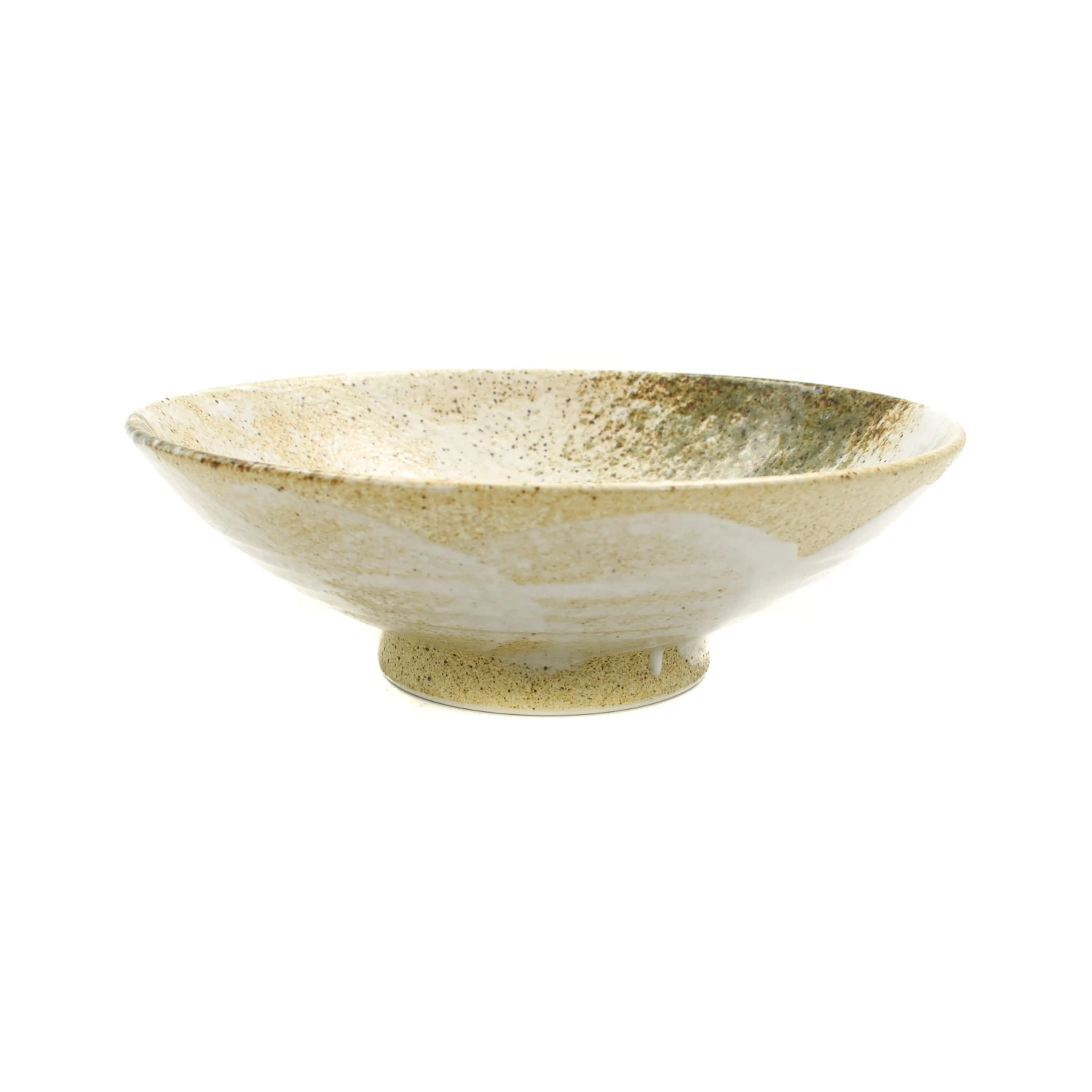 Kiji Stoneware & Ceramics Yukishino Shallow Bowl 24.5cm 4 Kiji Stoneware & Ceramics Yukishino Shallow Bowl 24.5cm