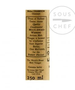 Artisan Malt Vinegar Company Artisan Malt Vinegar 250ml Ingredients