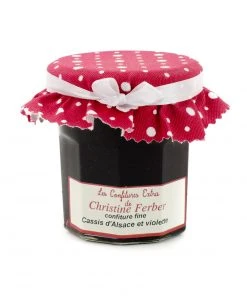 Christine Ferber Alsace Blackcurrant & Violet Jam 220g