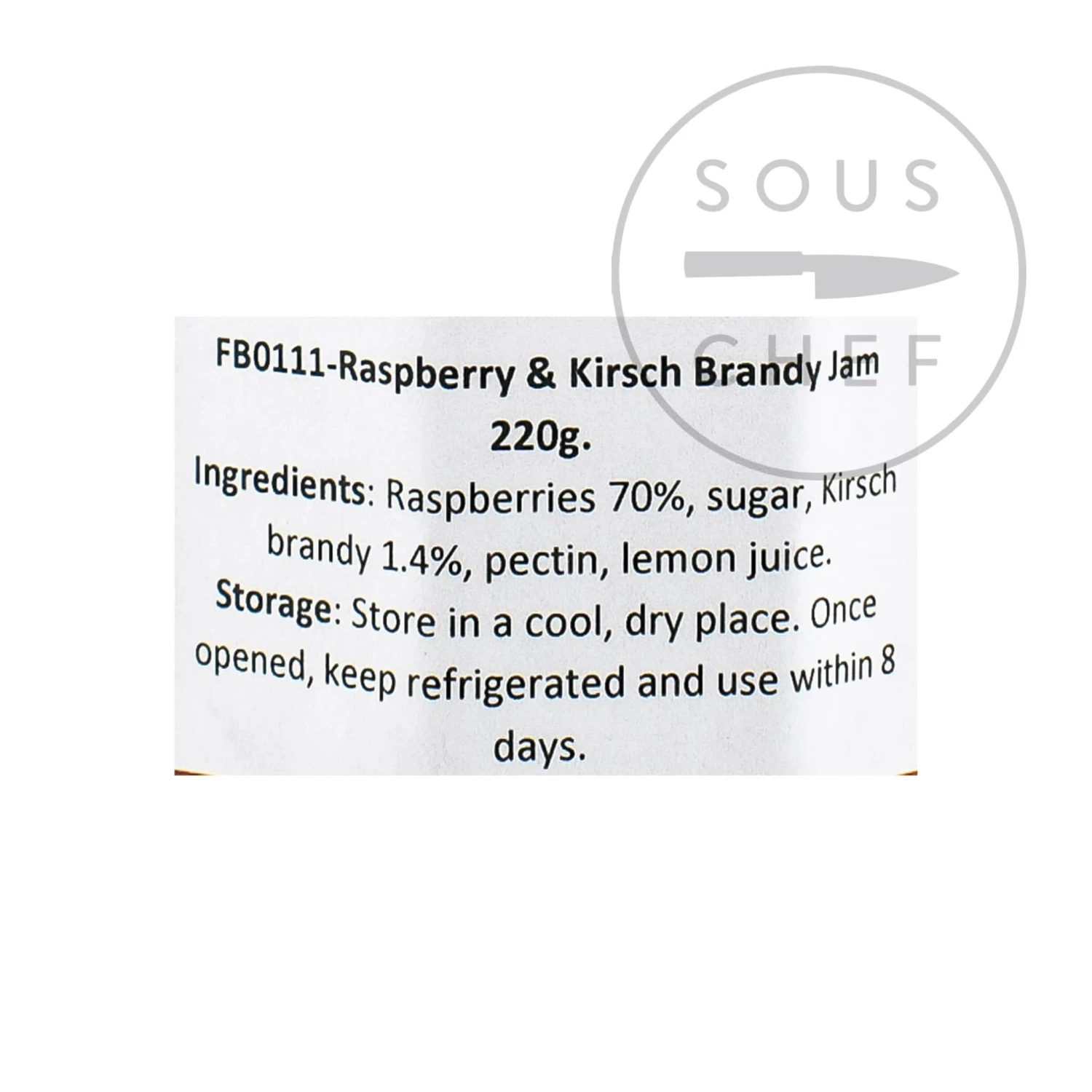 Ingredients Christine Ferber Raspberry From Alsace And Kirsch Brandy Jam 220g 4 Ingredients Christine Ferber Raspberry From Alsace And Kirsch Brandy Jam 220g