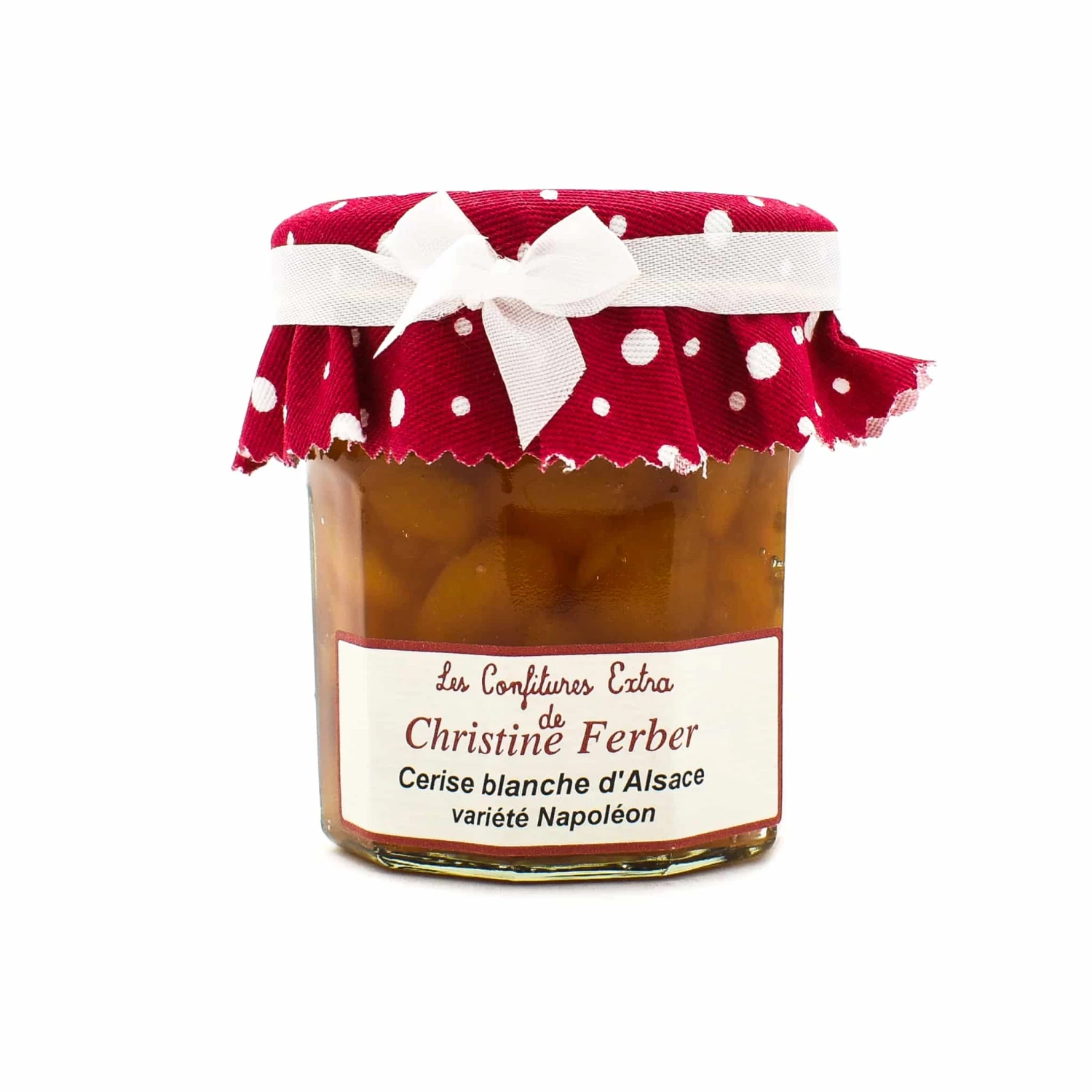 Christine Ferber Alsace Napoleon White Cherry Jam 220g 3 Christine Ferber Alsace Napoleon White Cherry Jam 220g