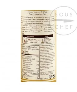 Ingredients La Tourangelle Garlic Oil 250ml