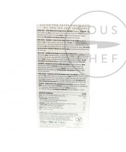 The Fine Cheese Co Ingredients Gluten Free Extra Virgin Olive Oil & Sea Salt Crackers 100g