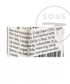 The Fine Cheese Co Ingredients Moscato Grape Nectar For Cheese 140g