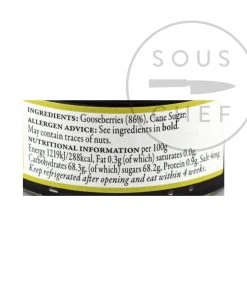 The Fine Cheese Co Gooseberry Fruit Preserve For Cheese 113g