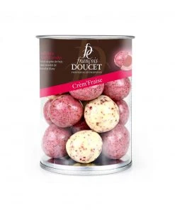 Sous Chef Francois Doucet White Choc & Strawberry Jelly Spheres 140g Ingredients