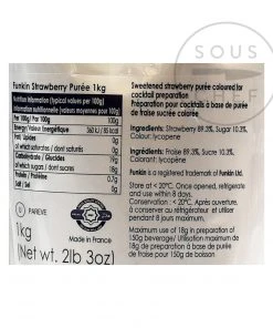 Funkin Strawberry Puree 1kg Drinks