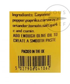 Greenfields Harissa Spice Ingredients