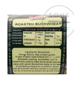 Gama Ingredients Roasted Buckwheat 1kg