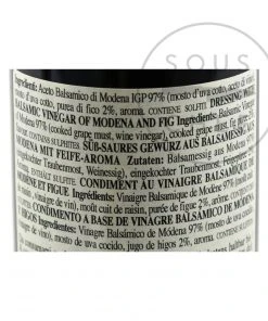 Ingredients Giuseppe Giusti Infused Balsamic Vinegar Collection - Truffle, Fig & Raspberry 8 Ingredients Giuseppe Giusti Infused Balsamic Vinegar Collection - Truffle, Fig & Raspberry