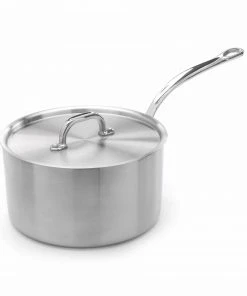 Samuel Groves Stainless Steel Saucepan With Copper Core & Lid Cookware