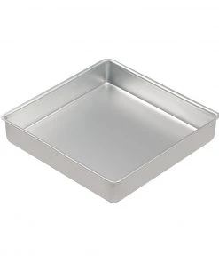 Samuel Groves Mermaid Silver Anodised 8" Square Sandwich Tin Cookware