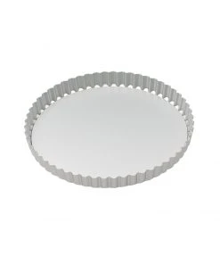 Samuel Groves Cookware Mermaid Silver Anodised Fluted Flan