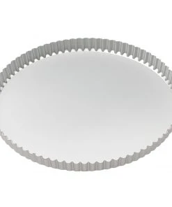 Samuel Groves Cookware Mermaid Silver Anodised Fluted Flan