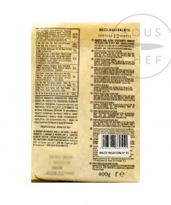 Ingredients Rummo Gluten Free Mezzi Rigatoni 400g 6 Ingredients Rummo Gluten Free Mezzi Rigatoni 400g