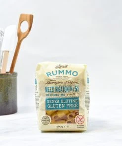 Ingredients Rummo Gluten Free Mezzi Rigatoni 400g 7 Ingredients Rummo Gluten Free Mezzi Rigatoni 400g